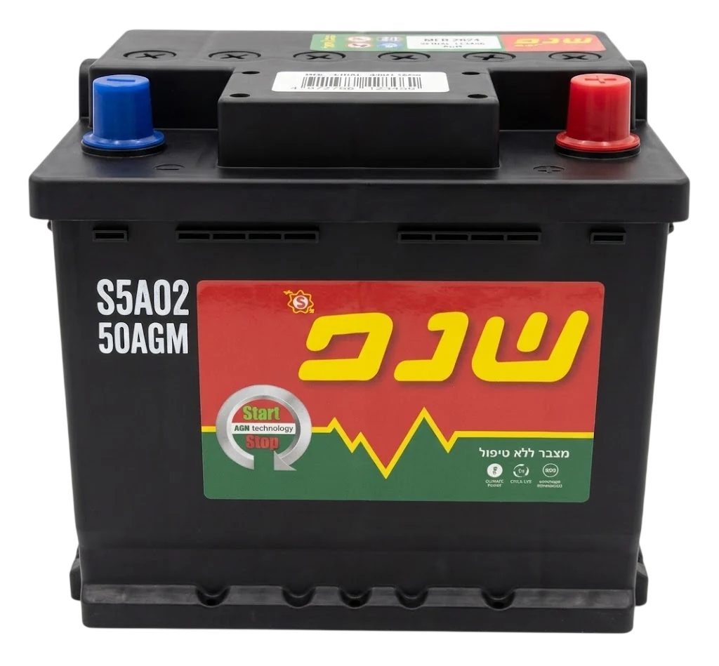 שנפ 50Ah AGM