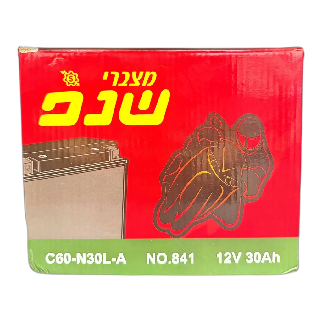 מצבר לגנרטור שנפ C60-N30LA 30Ah